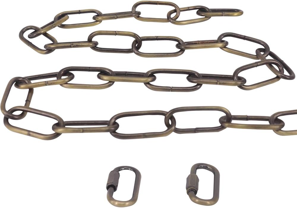 Kiven Bronze Hanging Light Chain,Decorator Chain, 19.68-Feet