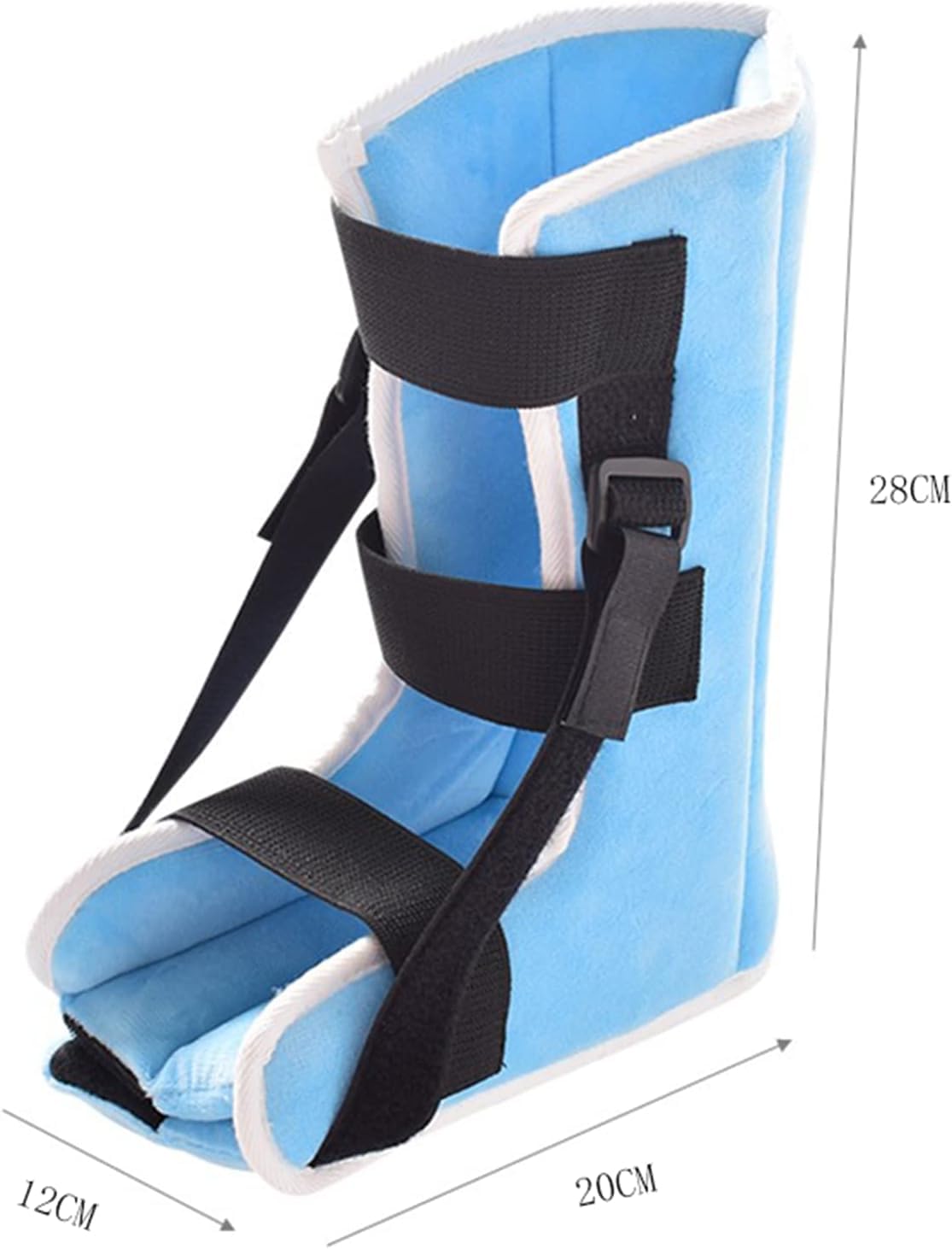 Soporte De Talón Antiescaras, Tobillera Para Par De Zapatillas Antiescaras, Protección De Pies Y Talones, Tobillera Para Pies (Azul 28 * 20 * 12 cm)