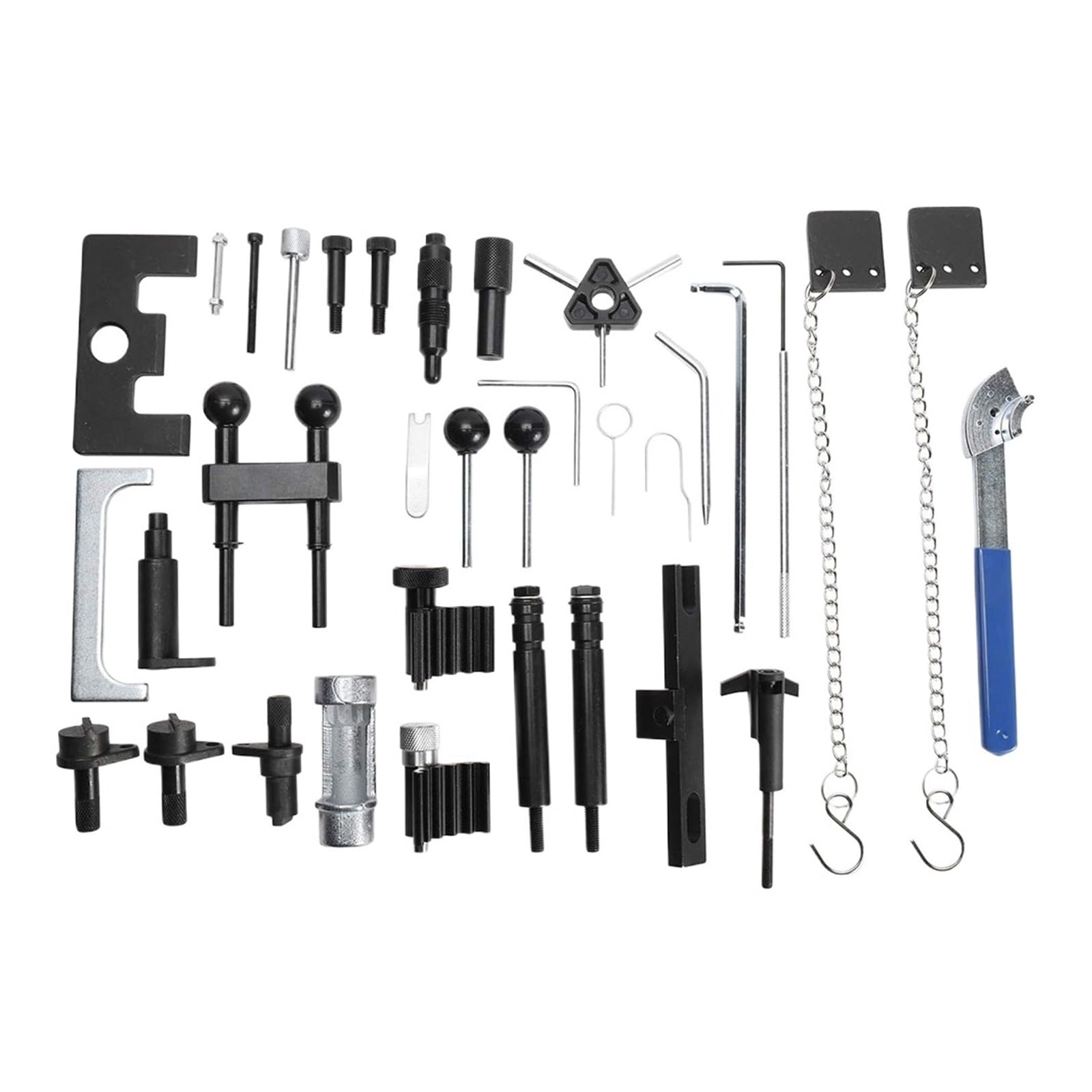 Kit de correa de distribución Juego de Herramientas sincronización motor diésel Gas Compatible con Audi Compatible VW 1,2,9,0,5 3