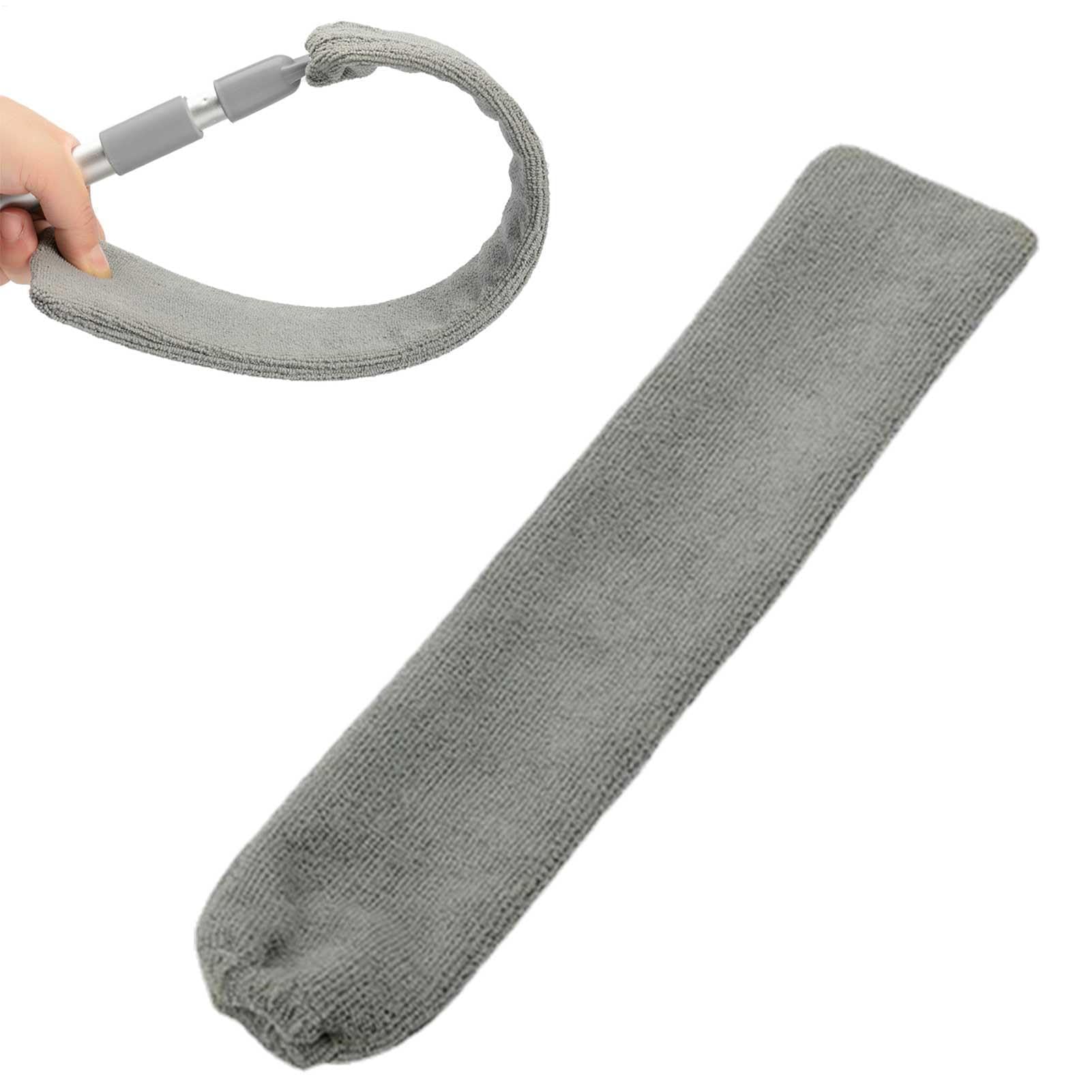 Muiltvoe Slim Dusting Tool - Extendable Dusters for Cleaning,Microfiber Hand Duster Removable Cleaning Brush for Home Kitchen