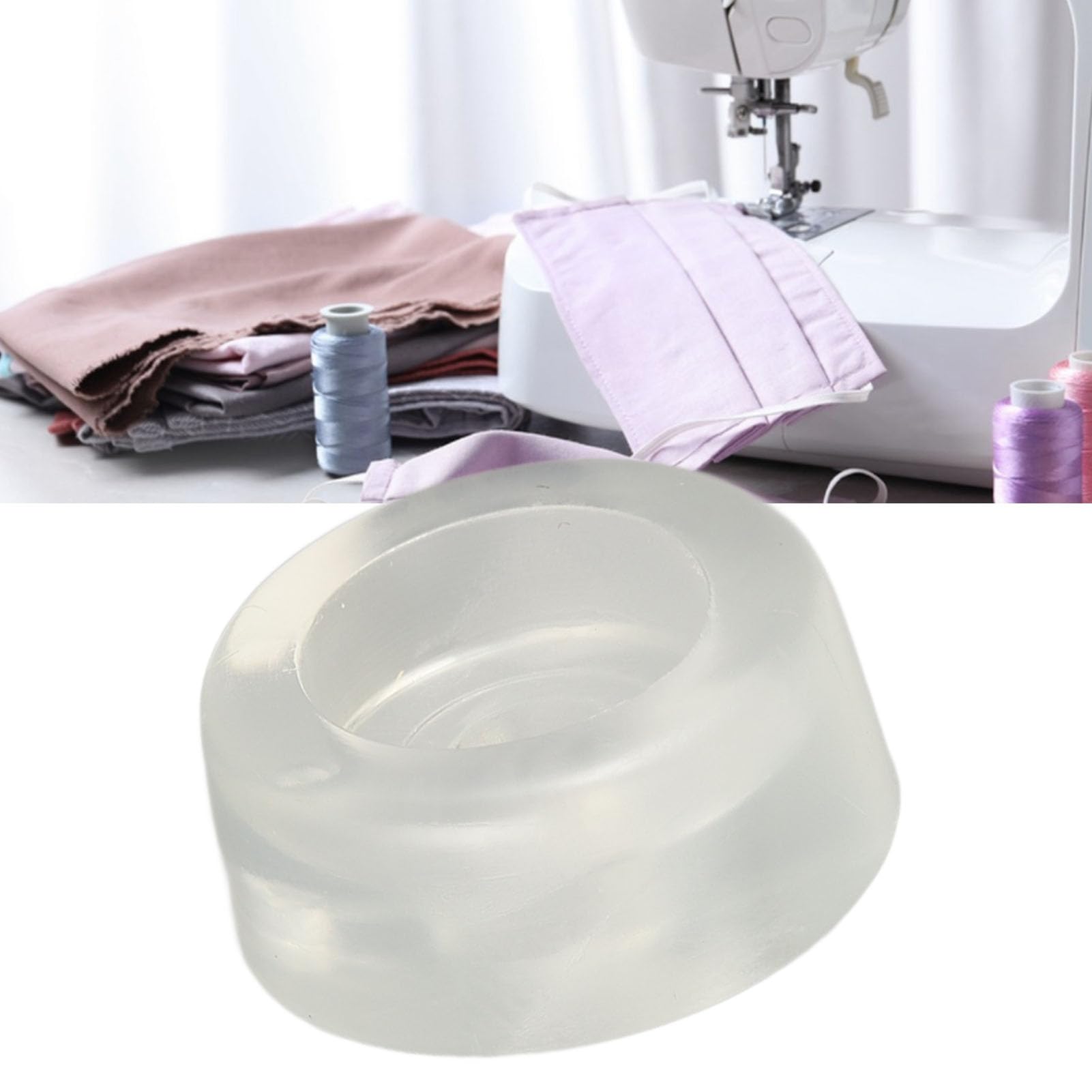 Sewing Bed Cushion, 4 Pieces Sewing Machine Cushion Clear Durable for Protection