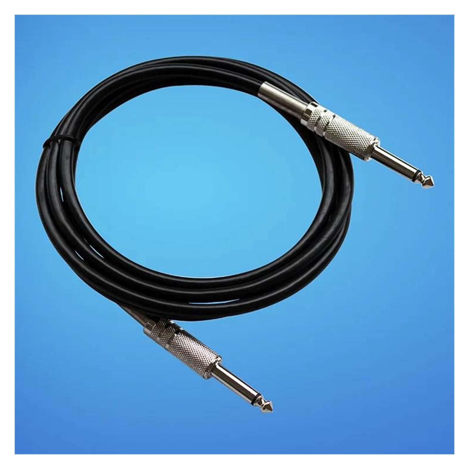 Cable De Audio De Guitarra Cable de Jack de 6,35mm, Cable auxiliar Jack 6,35 macho a macho para altavoces mezcladores de guitarra estéreo (Size : 4.5m)