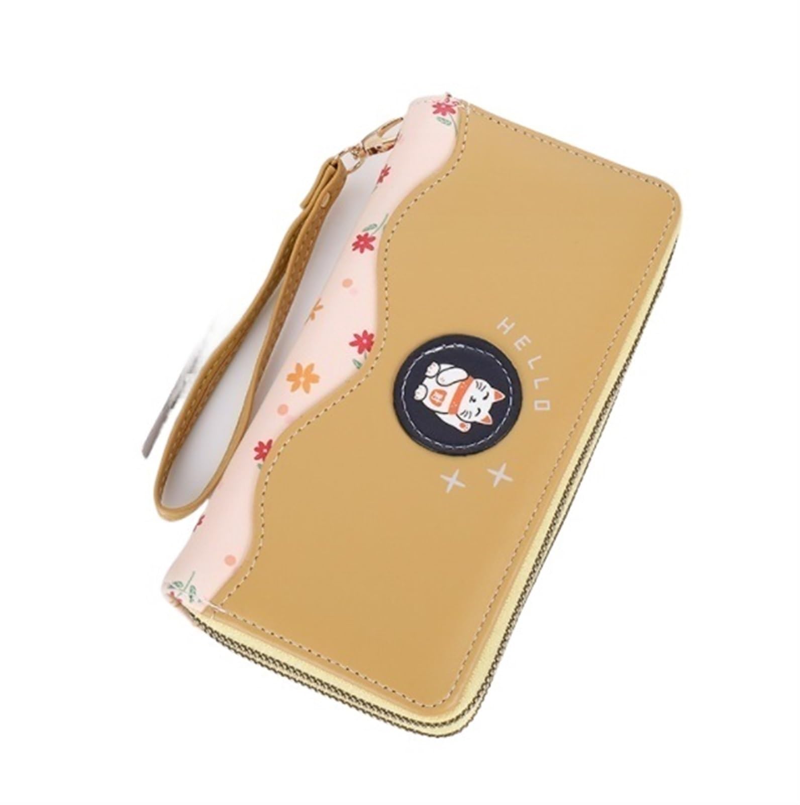 Cartera Billetera Cartera De Cuero Minimalista Para Mujer, Bolso De Mano Con Cremallera Larga, Bolsillo Para Monedas Para Niñas Carteras Para Hombre