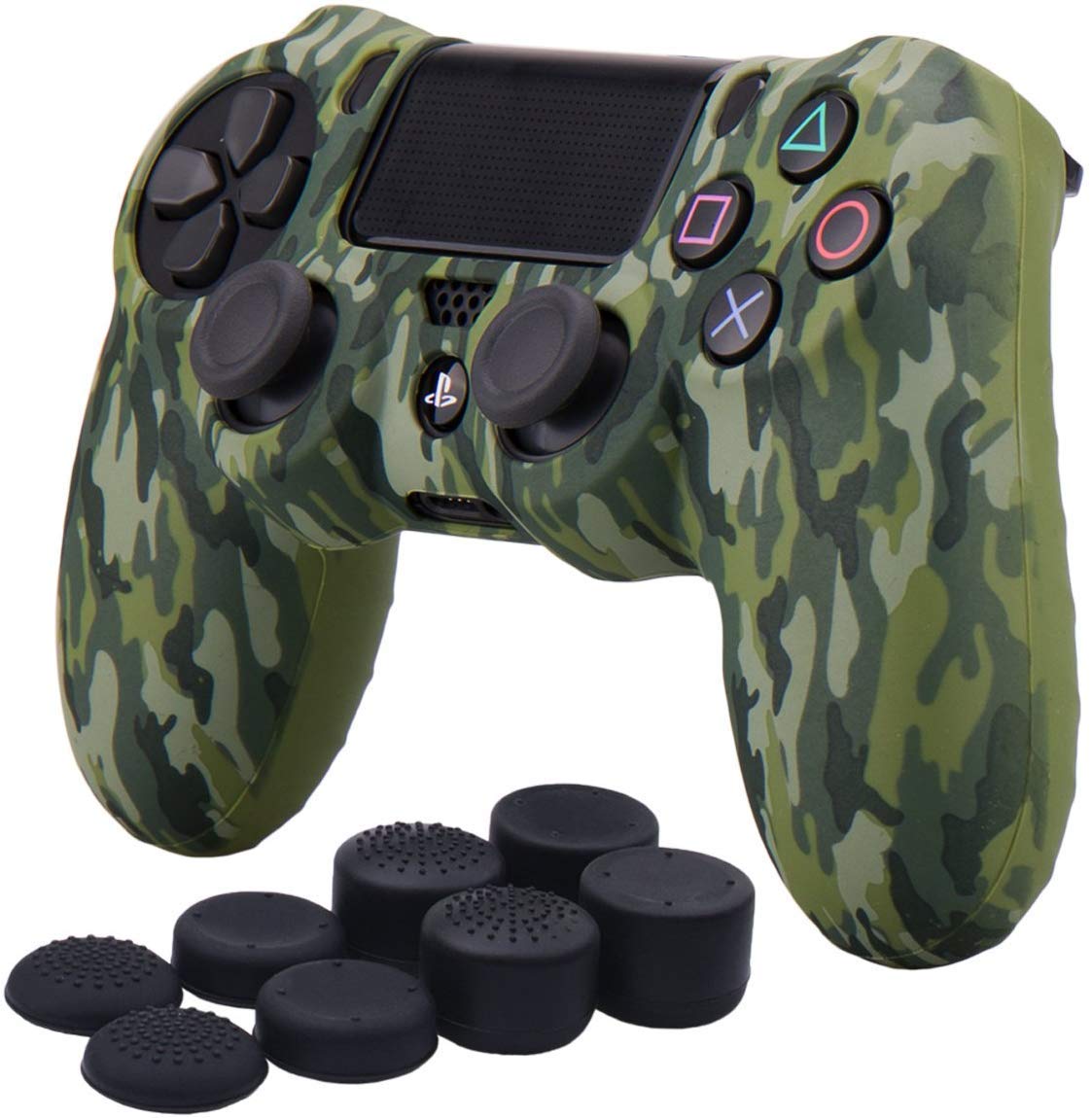 PS4 Controller Skin DualShock Cover Grip Anti-Slip Rubber Silicone Gel  Case Protector Sheel for Sony Playstation PS4/PS4 Slim/PS4 Pro Controller