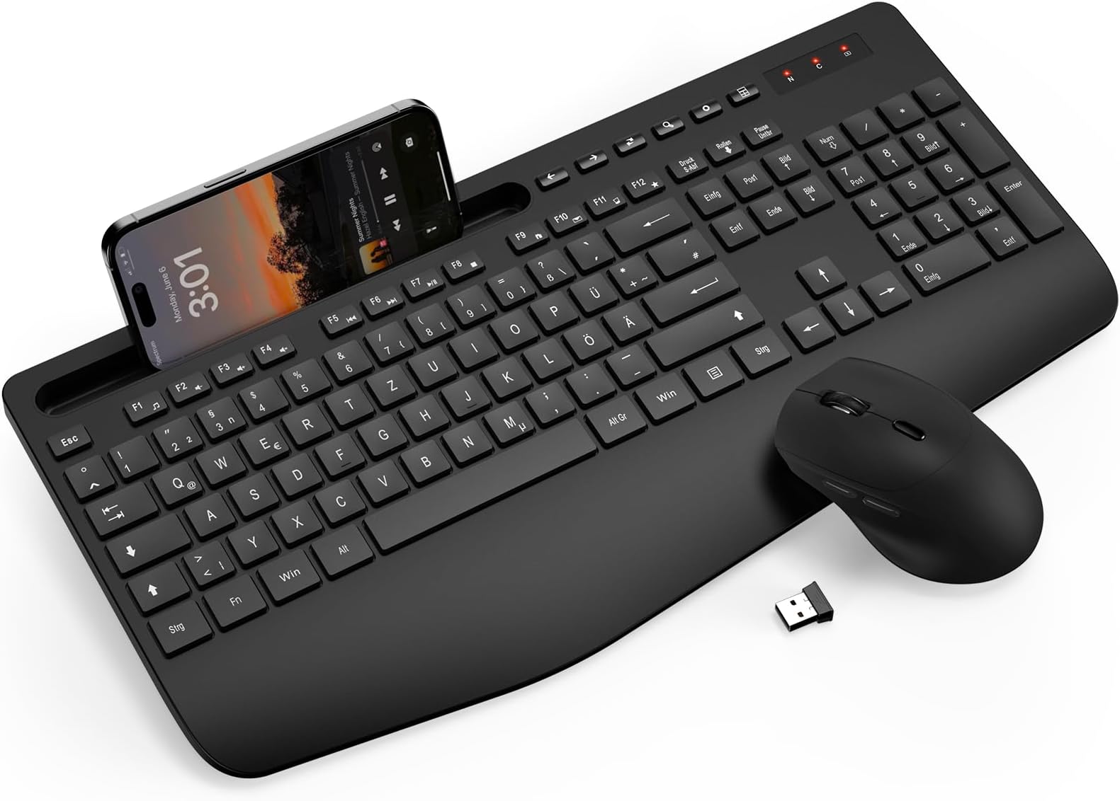 Logitech MK540 Advanced Kabellose Tastatur und Maus Combo für Windows ...