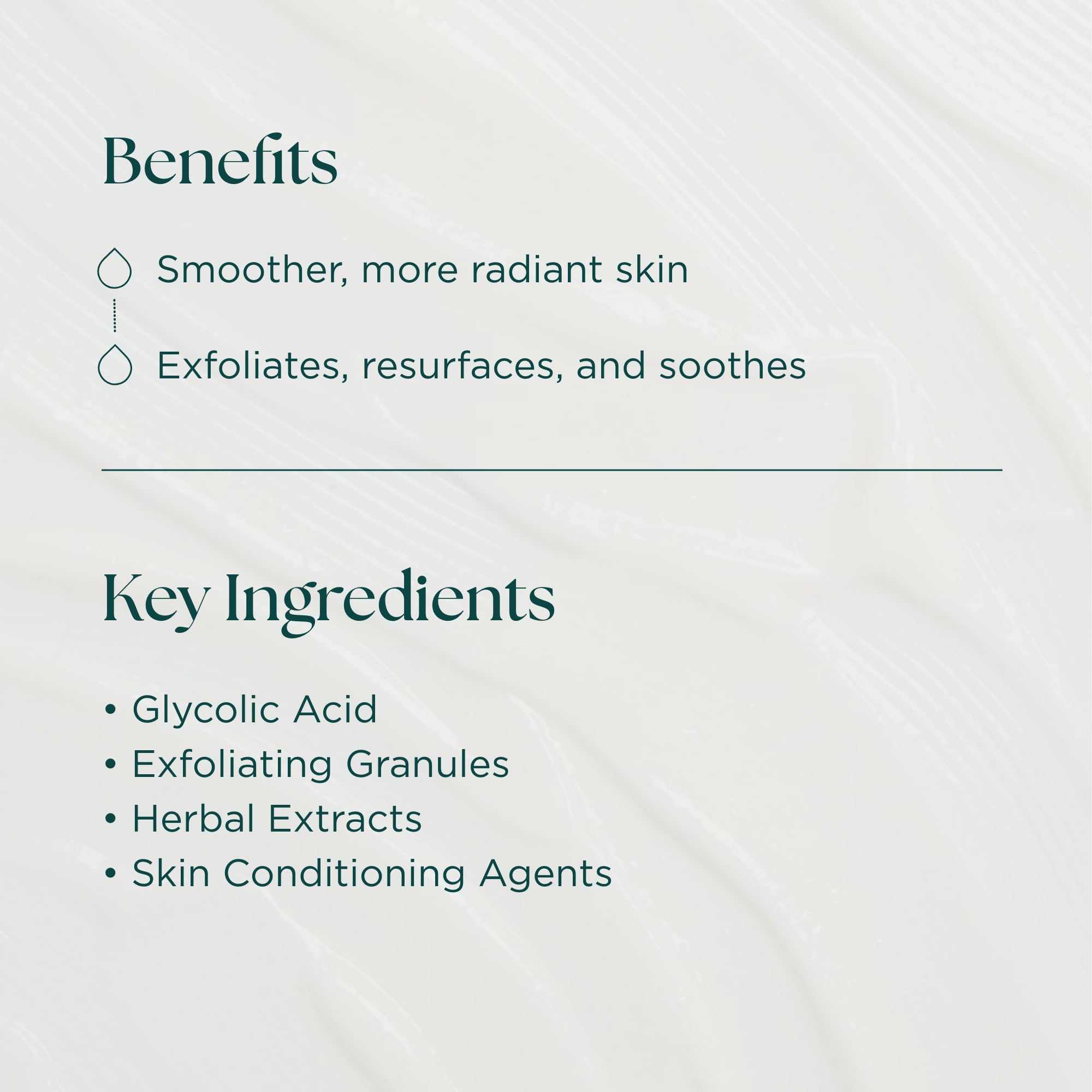 Bioglycolic Body Scrub - Glycolic Acid Exfoliator to Exfoliate, Resurface, Polish, and Smooth Skin on Arms, Legs, and Back - Cruelty Free - Made in the USA - 6 fl oz