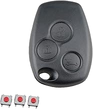 Key Shell for Renault Twingo Master Modus Kangoo Clio Trafic Duster Vivaro Espace Key 3 Buttons Twingo Key Shell Master Replacement Key Kangoo Car Key