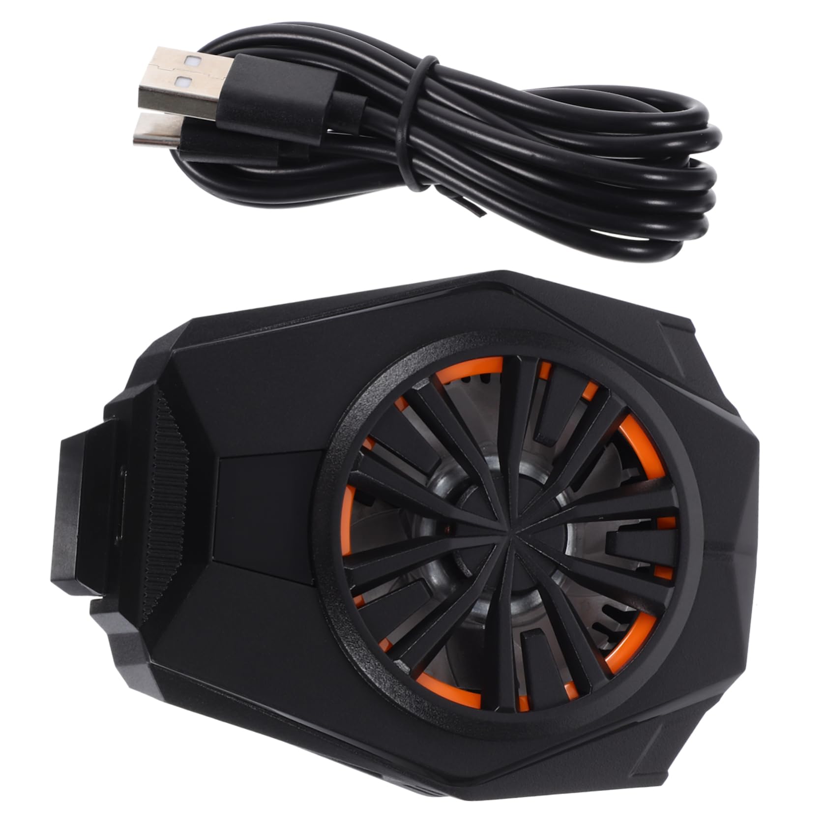 Raffreddatore Semiconduttore per Telefono, Ventola Silenziosa Nero | Supporta Telefoni 4-6, 7 Pollici, Abs e Pc, Compatibilità Ampia, per Gaming su Mobile