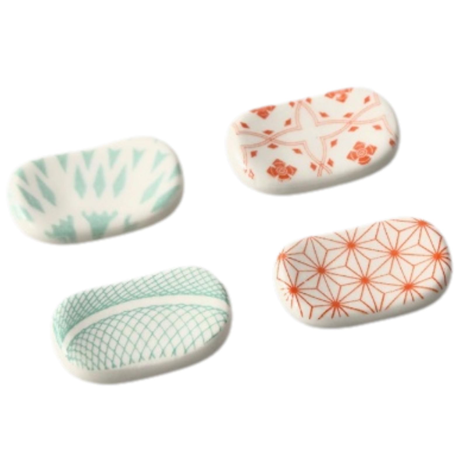 MRKU Chopstick Rest Chopsticks Holders Restaurant Ceramic,Set,Dinner Spoon Stand Knife Fork,Festive Tableware Ornament