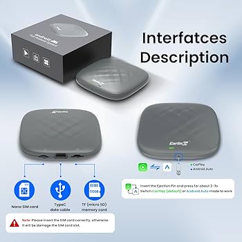 Amazon.com: CarlinKit New CarPlay Ai Box Android 13.0 Only for OEM