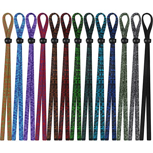 13 Pieces Glasses Neck Straps Holder Lanyard String Sports Eye Glasses Eyewear Retainer with Adjustable Buckle for Men Women,13 Colors