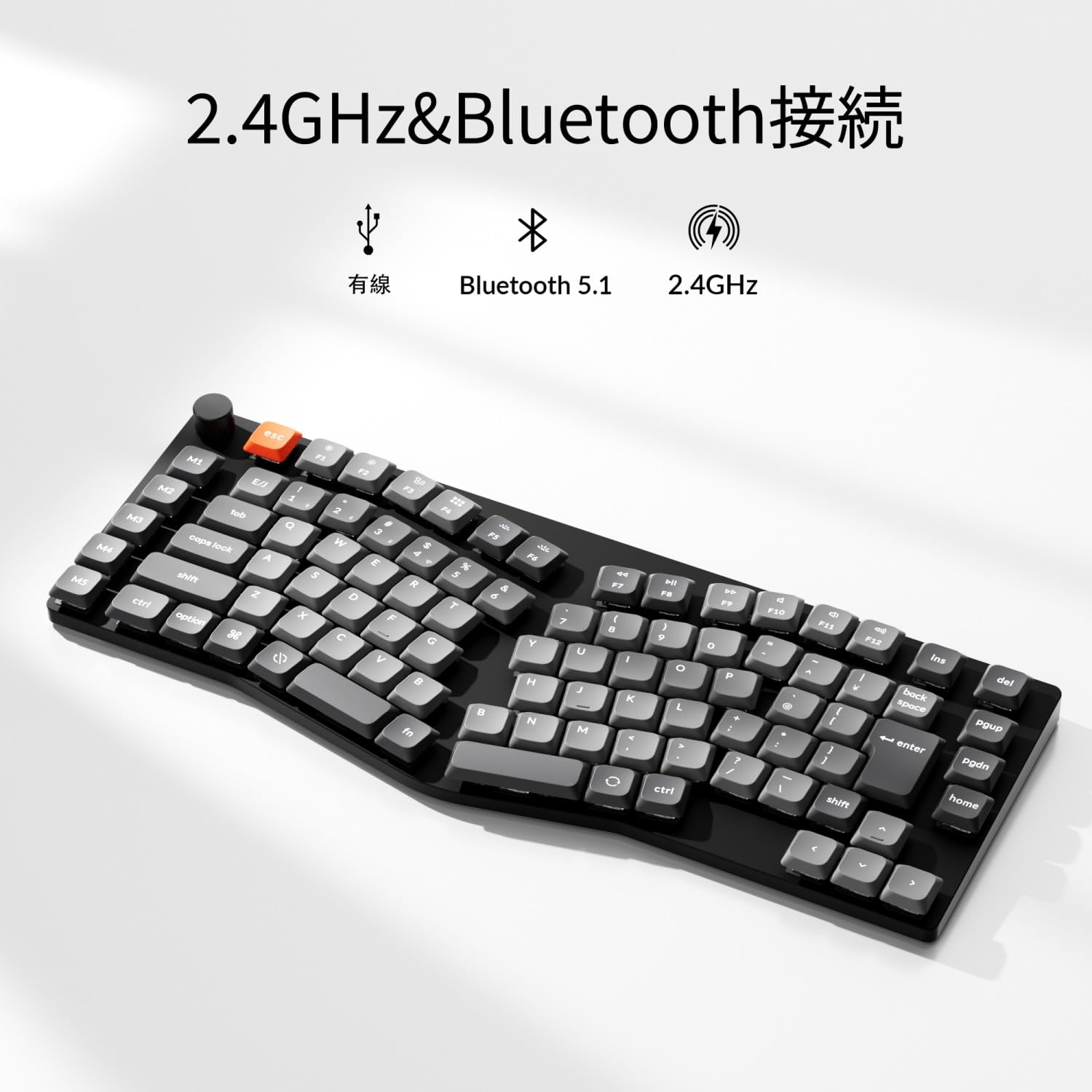 Amazon | 【国内正規品】Keychron K15 Max QMK/VIA ワイヤレス