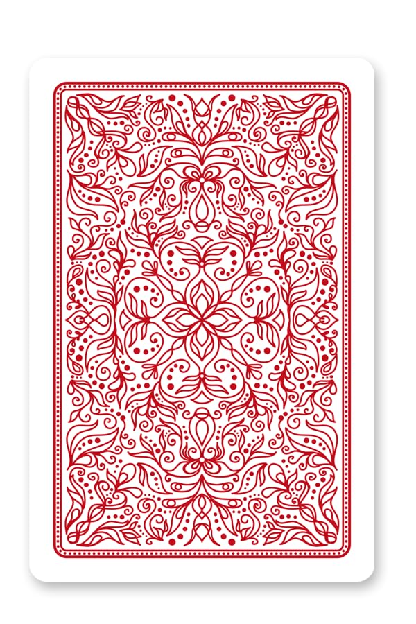 Modiano 2 Jumbo Index Bridge Cards Red - Image 3