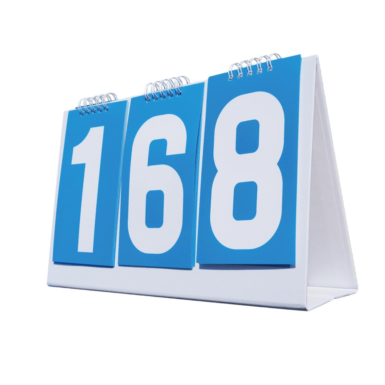 Yiju Flip Scoreboard Counter Competition Score Keeper Tabletop Score Flipper for Volleyball Basketball P.E Classroom Activities