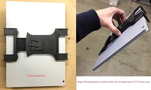 Miniatura 3 de ChargerCity Soporte flexible de aluminio con cuello de cisne de 20 pulgadas para todas las tabletas de pantalla de 7 a 12 pulgadas como iPad Pro Air