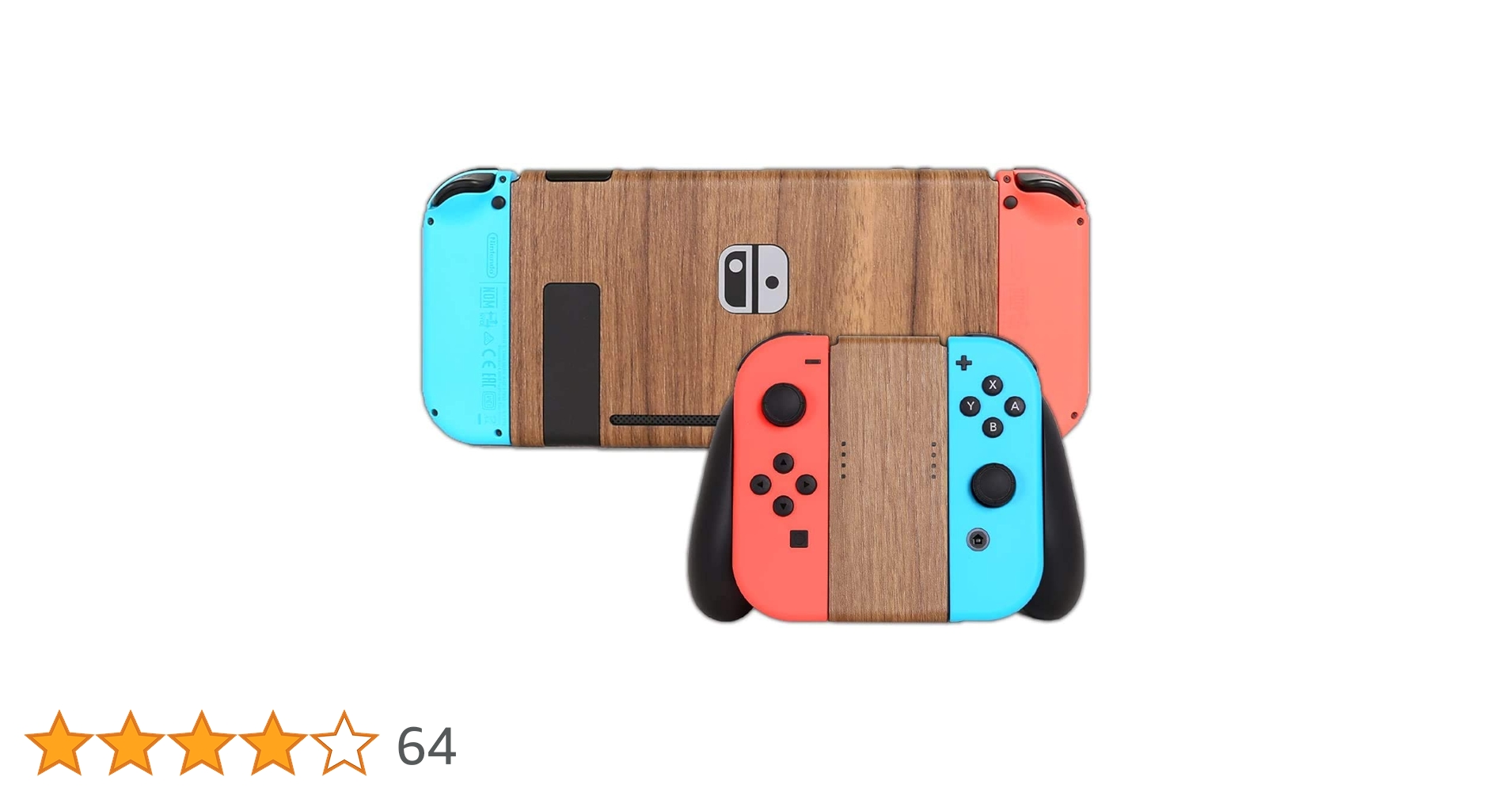 Nintendo Switch 本体　バッテリー強化モデル　木目調スキンシール Nintendo Switch 本体 バッテリー強化モデル 木目調スキンシール