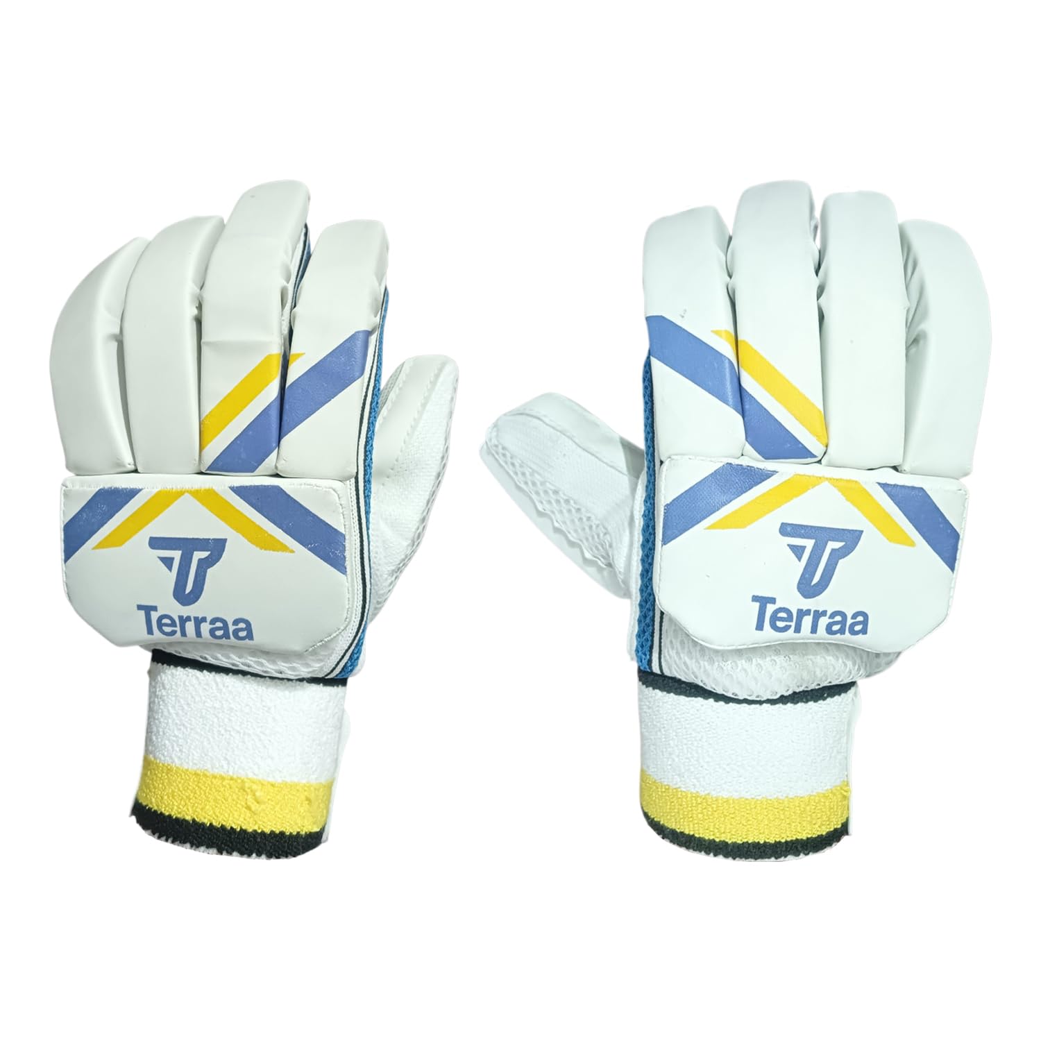 Sports Club Cricket Batting Gloves for Kids & Beginners | Soft Synthetic Leather, Lightweight with Foam Padding, Breathable Mesh, Grip Palm for Practice & School Matches (SUB Junior (BB))-image-27