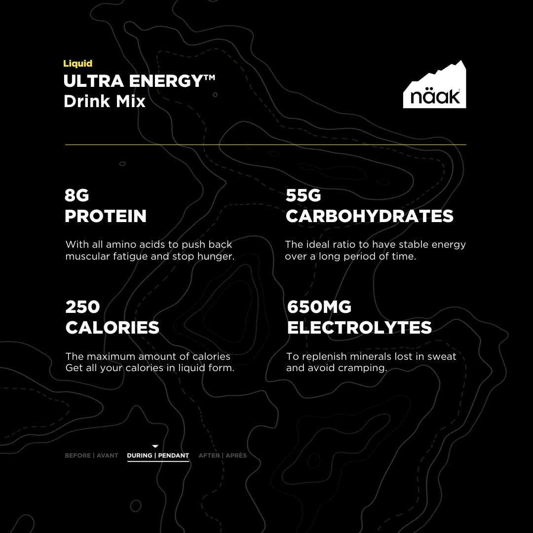 Mieszanka do napojów energetycznych NAAK Ultra o smaku limonki 720 g