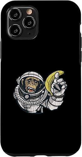 Vista 31 de Funda gráfica para iPhone 11 Pro Max Astronaut Space Monkey Funny Monkeys Animal Lover