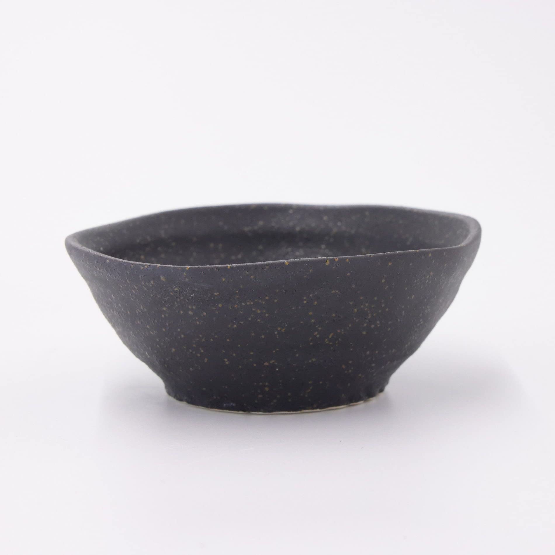 Mino Ware Lot de 4 tasses à saké Jomon Choko, Oribe, Karatsu, Shino, Kuro, verre japonais en céramique, 8,9 cm, Ochoko, 1 oz