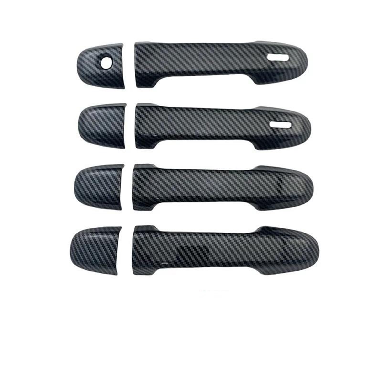YSDSLS Exterior Door Handle Cover Trim Exterior Car Accessories Decoration for Subaru for Impreza 2017-2023(Carbon 2 Smart)