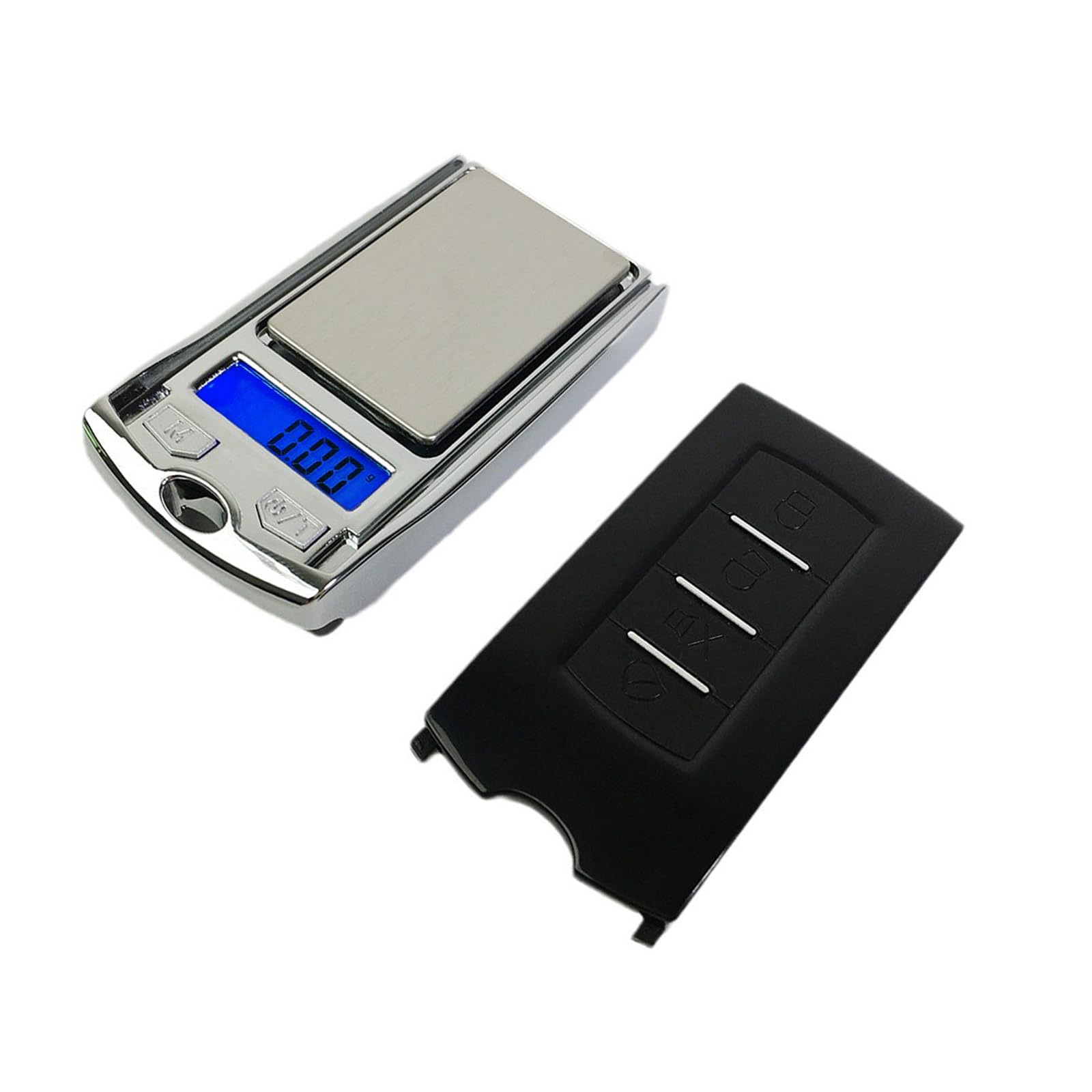 200G 0.01G Electronic Scale with Stainless Steel Platform & Easy Tare Function Plant Powder Measuring Keychain Gramme