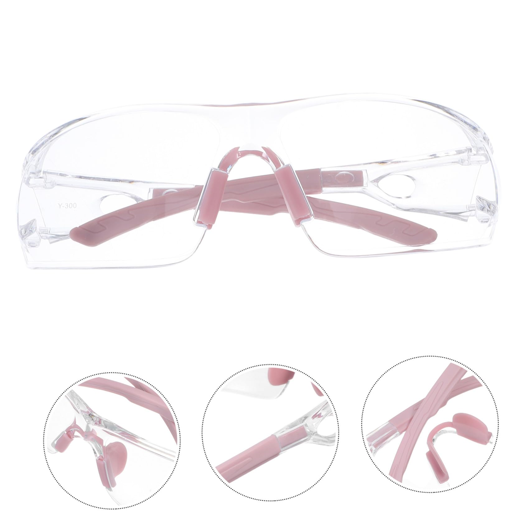 Toddmomy Lunettes de Protection Anti-poussière et Anti-buée Coupe-vent Légères Protection Oculaire Résistante Aux Éclaboussures pour Cyclisme et Travaux Industriels