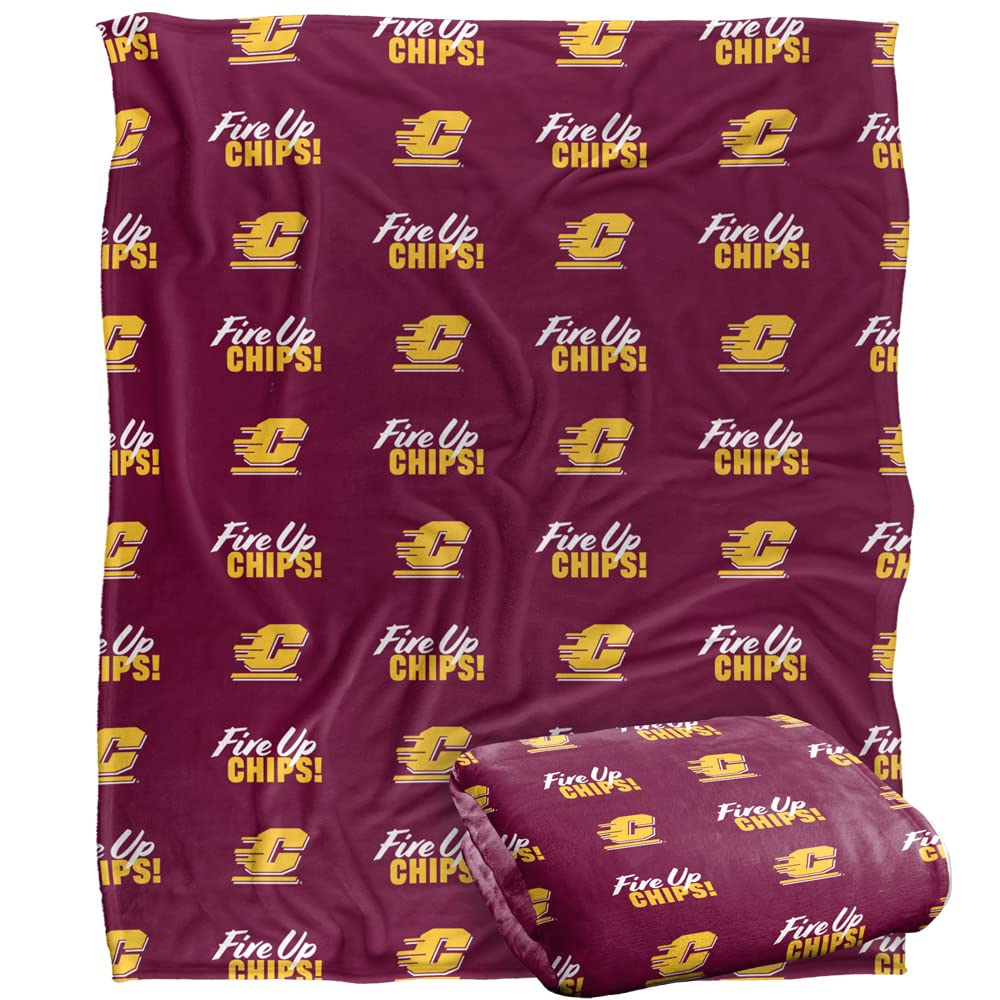 LOGOVISION Official Collegiate Logo Pattern Collection Silky Touch Super Soft Throw Blanket Collection