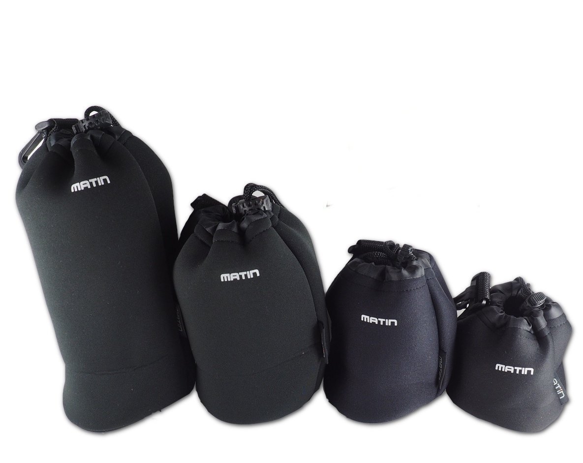 Amazon | 4サイズ セット 一眼レフ カメラ レンズ ケース ポーチ