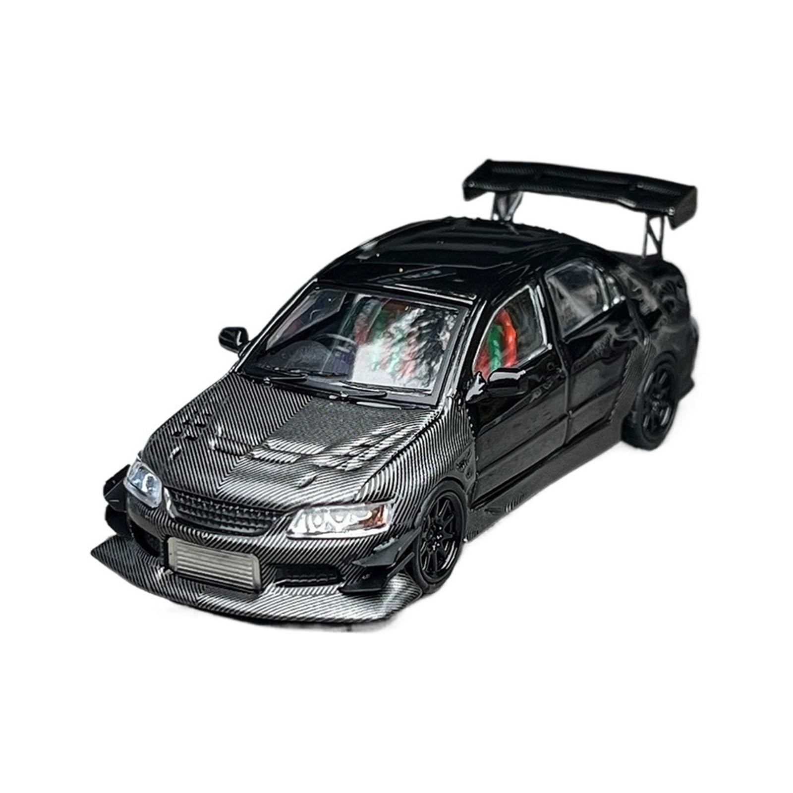 Metallo Scala Replica 1 64 Per Mitsubishi Lancer EVO IX 9a Generazione Voltex Alloy Modified Car Model Regalo Da Collezione Per Adulti Hobby Veicoli Giochi Set