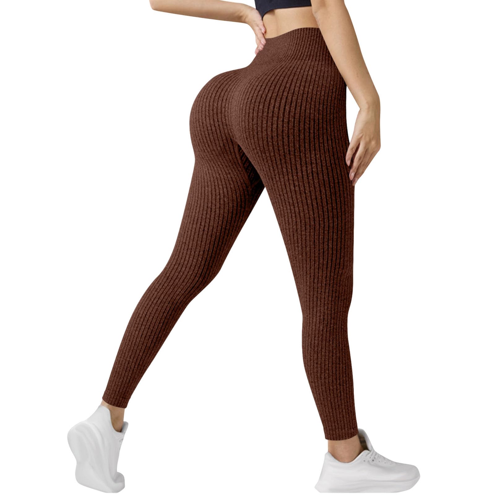 Generisch Coreex 3D Leggings Damen Anti Cellulite Kompression Leggings Compression High Waist Push-Up Hosen Yoga Fitnesshose Lange Sporthose Nahtloser Schlankmacher Für Alltag Freizeit Und Sport