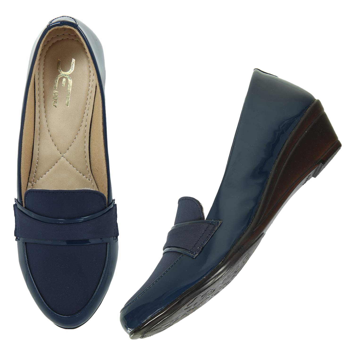 XE Looks Womens Navy Blue Pump (B084D53G9H) Amazon Price History, Amazon Price Tracker