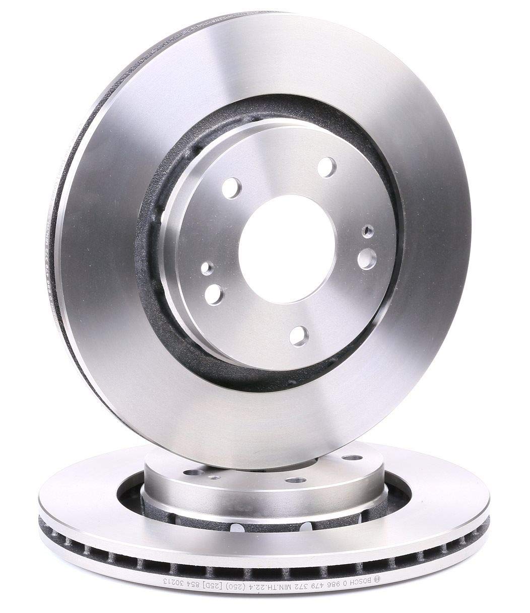 2x BOSCH Disco de freno Delantero Ø294mm Altura: 45,9mm Espesor: 24mm Corona de Agujeros - Ø: 114,3mm ventilado 0 986 479 372 Compatible con MITSUBISHI OUTLANDER III GGW, GFW, ZJ OUTLANDER I CUW