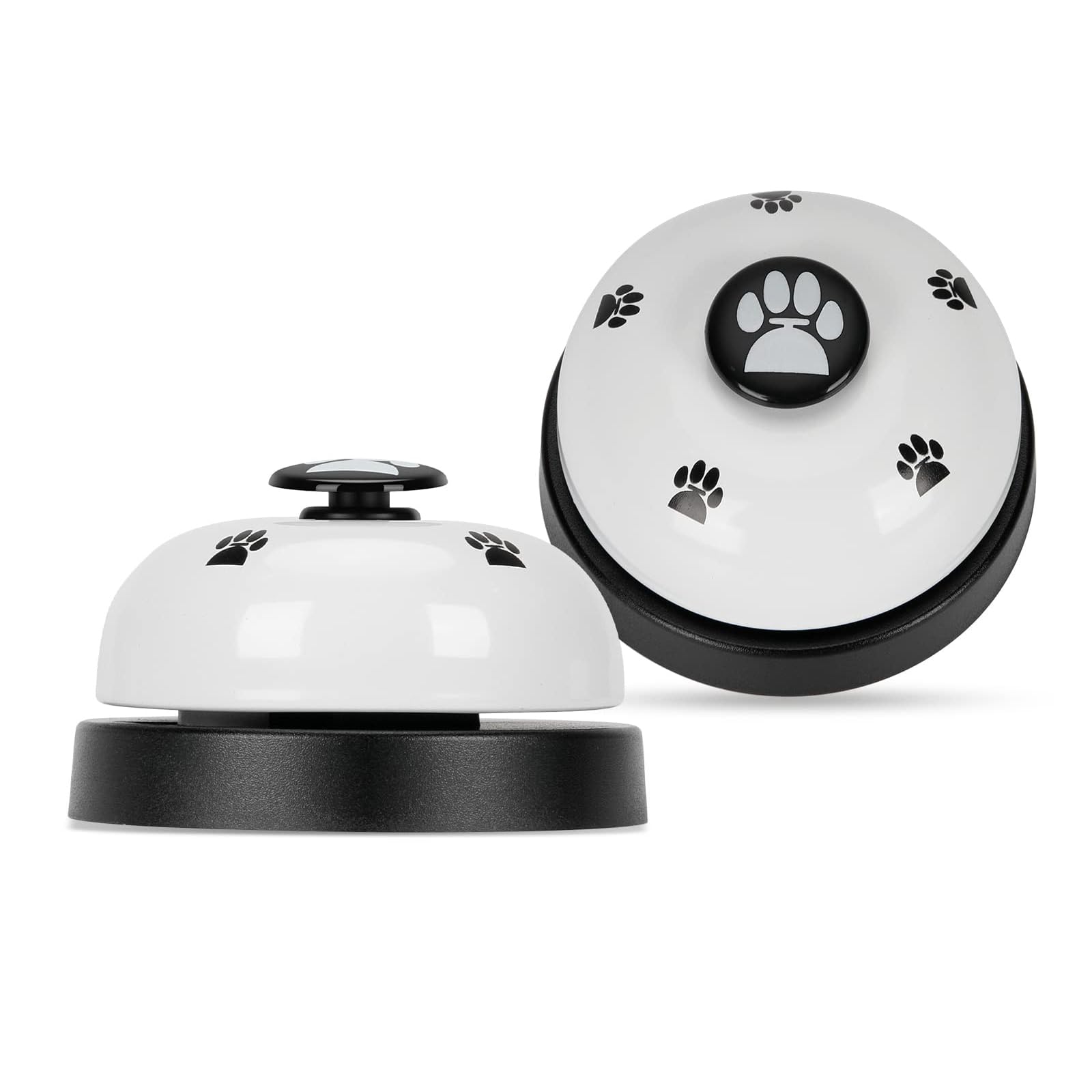 SinChic Dog Bells for Toilet Training,2 PCS Dog Doorbell for Potty Training Quality Loud and Crisp Bell for Dogs to Ring to Go Outside Puppy Training Button Bell for Door