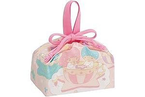 Bento Drawstring Bag, Little Twin Stars: Sparkly Amusement Park