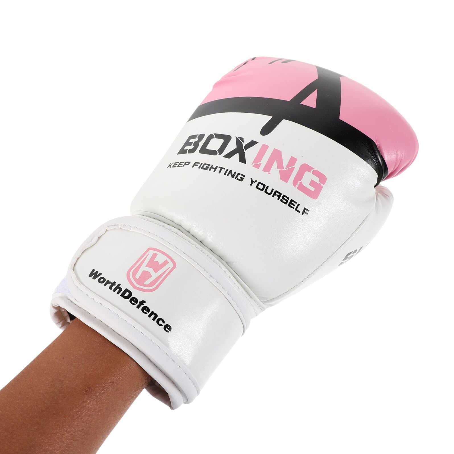GALPADA Guantoni da Boxe per 6oz Imbottiti in PU Traspiranti Supporto Polso Guanti Sportivi da Sparring per Ragazzi e Ragazze Adatti per Kickboxing Taekwondo e Allenamento Sacco Pesante