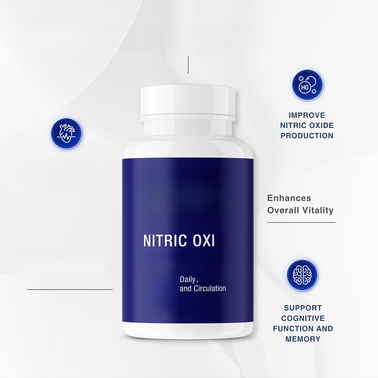 Oxyde Nitrique - Circulation, Énergie, Soutien pour Hommes et Femmes (1)