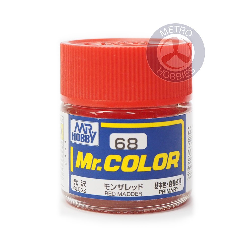 Mrhobby - Mr. Color 10 Ml Madder Red (Mrh-c-068)