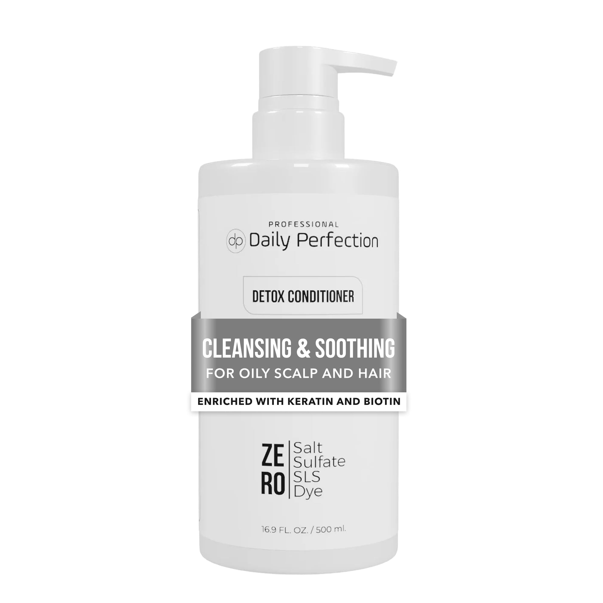 Daily Perfection Detox Conditioner, Biotin & Keratin - 16.9 Fl Oz