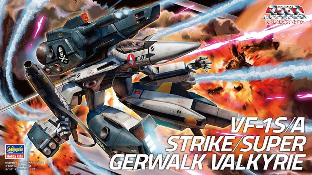 Amazon.com: Hasegawa 1/72 Macross Series No.26 VF-1S / A Strike