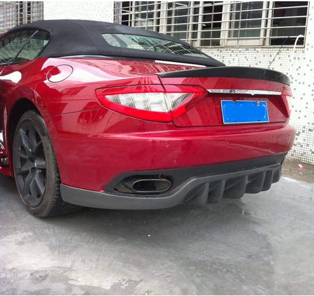 Auto Spoiler Posteriori per Maserati Gran Turismo Gt Cabrio 2011-2014, Rear Boot Spoiler Wing, Tronco Coda Ala Spoiler, Materiale ABS
