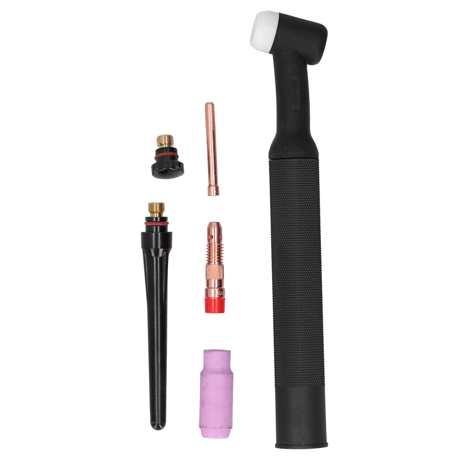 Torch Head Durable Reliable Performance Convenient Adjustment Simple Maintenance TIG Welding Torch Head Body for Argon Arc Welding TIG Welding Accessories