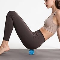 Vista 9 de Bolas de masaje con puntas, 3 unidades (firmes, medianas y suaves) bola masajeadora muscular para pies, espalda, cuello, músculos, rodillo