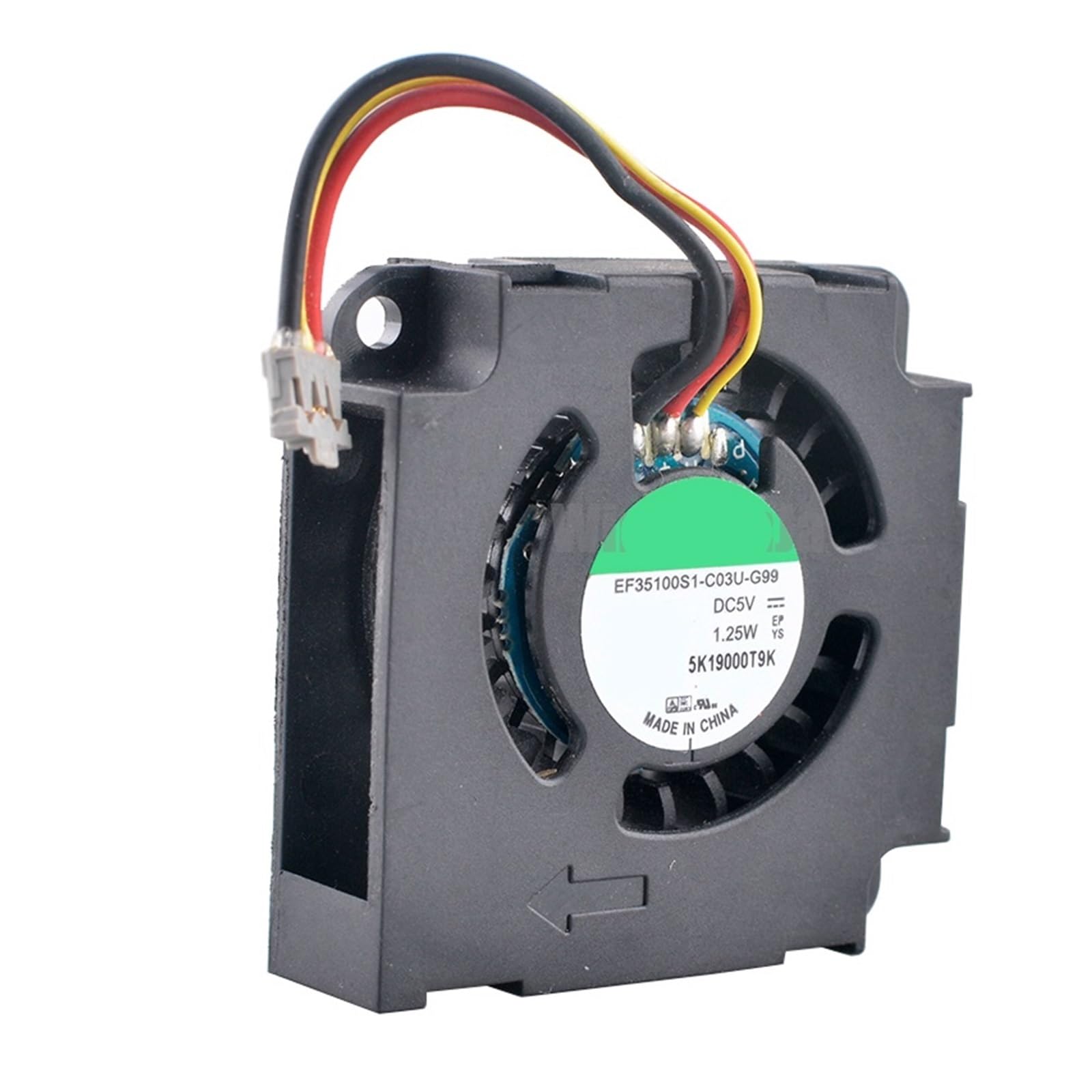 JJKKOZVQF 35mm Blower Fan 3.5cm EF35100S1-C03U-G99 Centrifugal Cooling Fan DC5V 1.25W 35x35x10mm