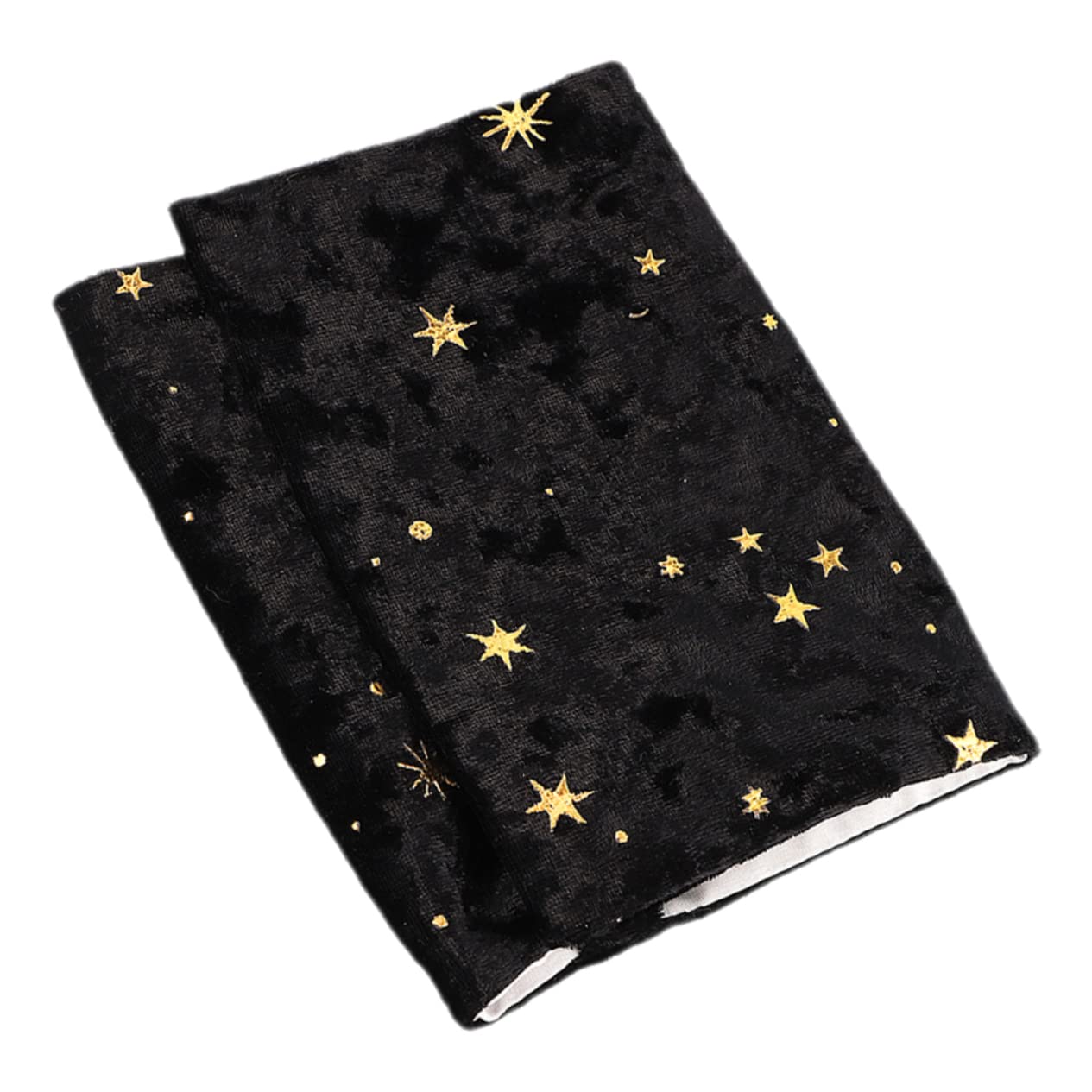 Angoily 4 Pezzi Copertina Libro Decorativa in Nero Protettore Riutilizzabile per Quaderni e Libri Scolastici Copertura Protettiva Facile Usare e Resistente
