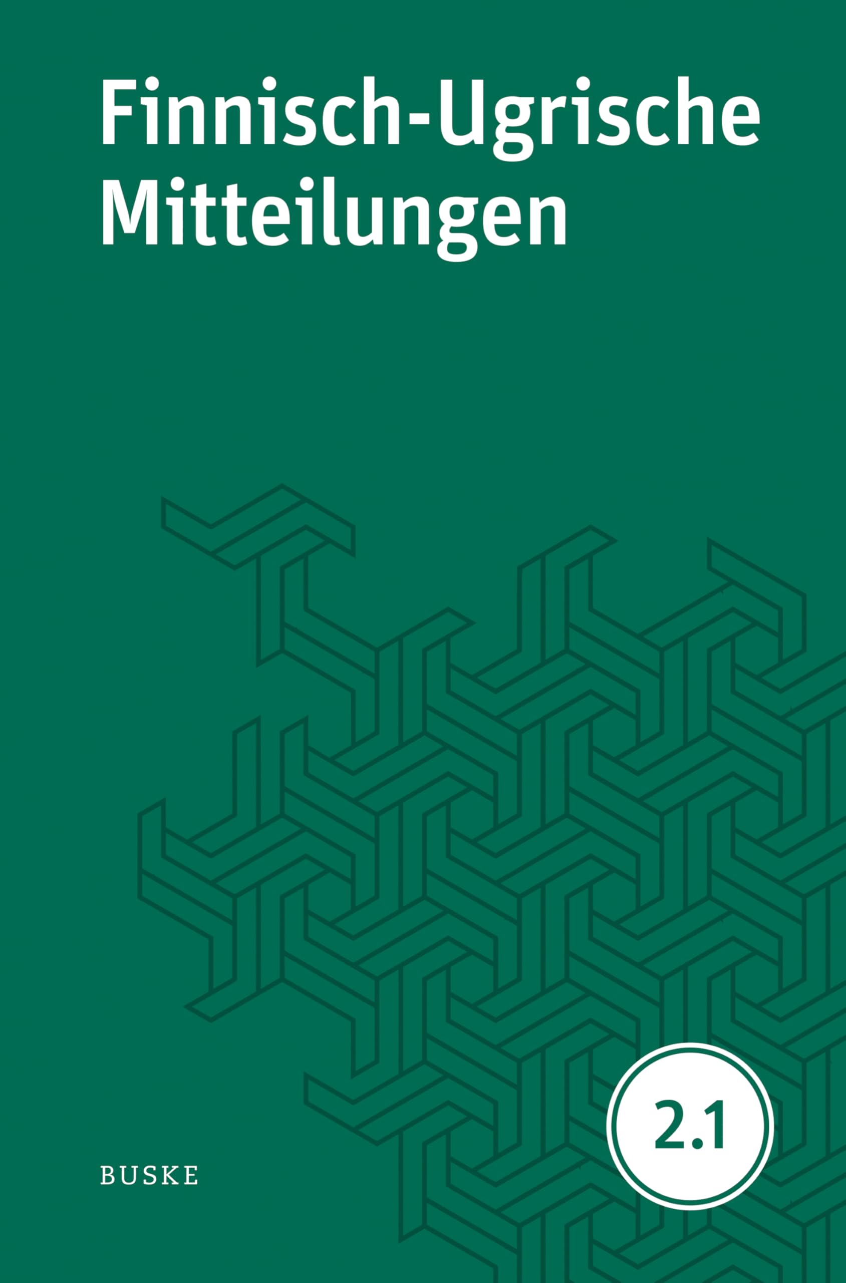 Finnisch-Ugrische Mitteilungen Band 2.1