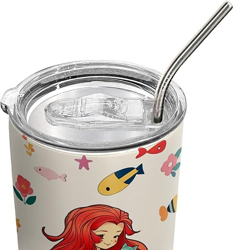 Miniatura 6 de Vaso de Mañana SerBonito de 20 onzas, lindo y hermoso vaso de Mañana SerBonito, taza de viaje aislada con tapa, termo de café para mujeres, regalos