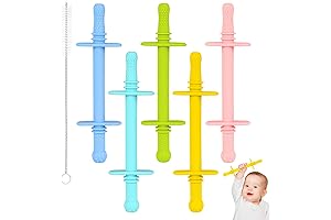 5-Pack Baby Teething Tubes: Soothing Relief for Sore Gums
