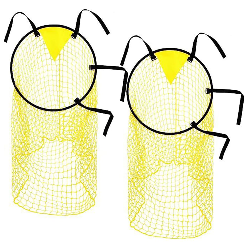 Naedien Football Top Bins Target Net, 12 CM Top Corner Target, Blue Nylon Football Goal Net for Soccer Training, Improving Shooting Accuracy