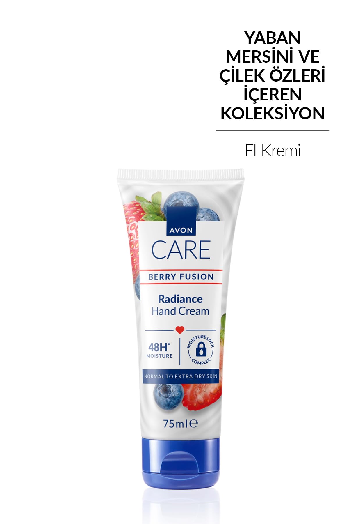 Avon Care Berry Fusion Yabanmersinli El Kremi 75 Ml. İkili Set